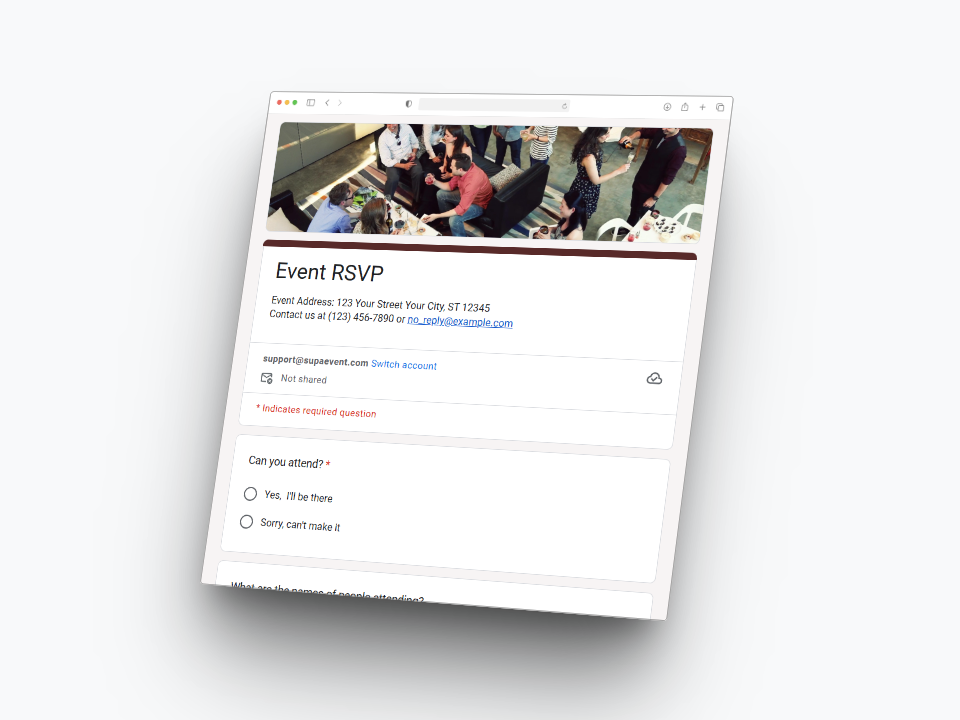 Event RSVP